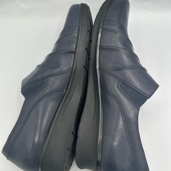 Clarks Women's Navy BlueHope Roxanne Leather Shoes Size 10M - Picture 5 of 12